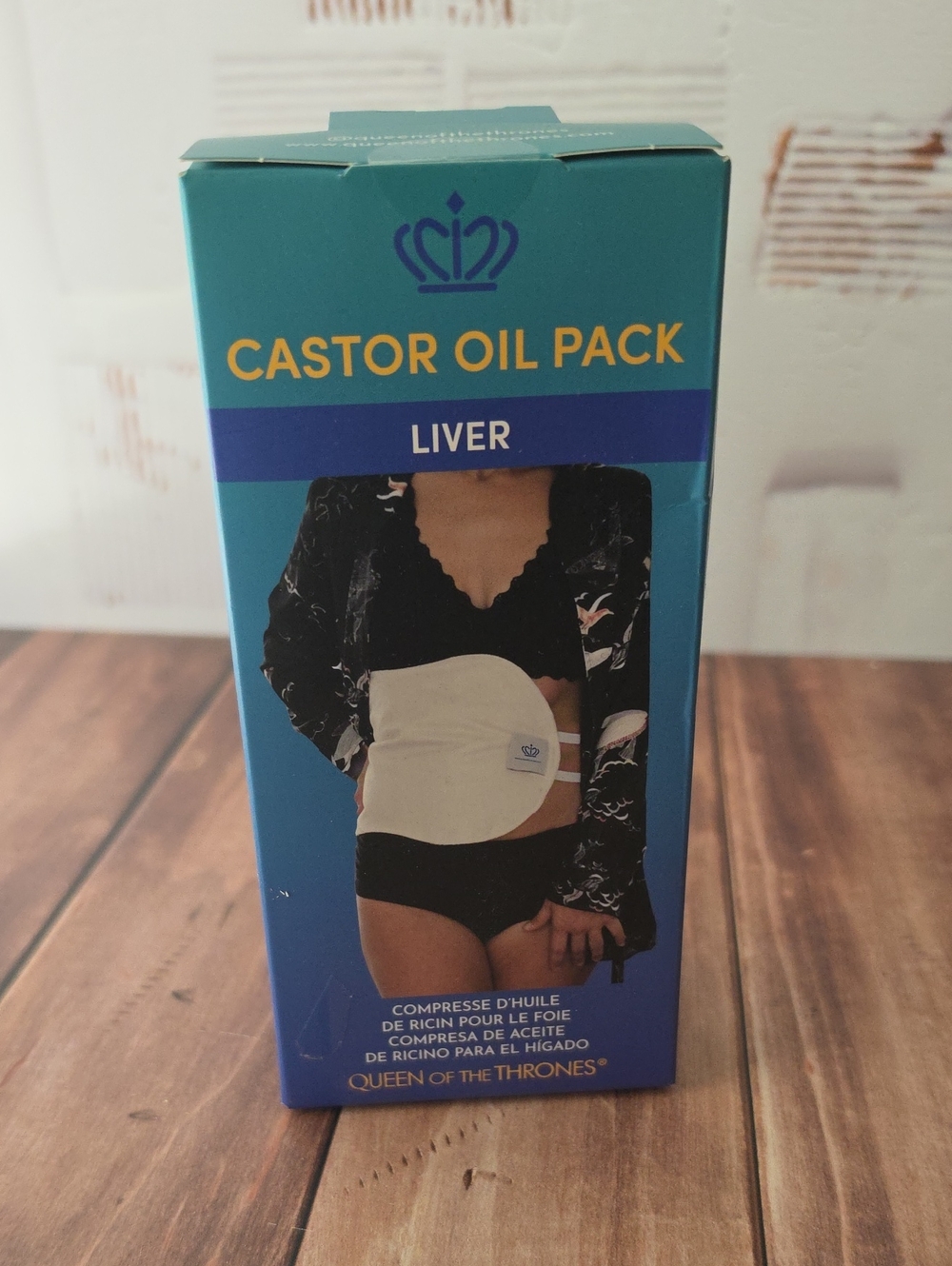 Queen of the Thrones Castor Oil Pack - Liver